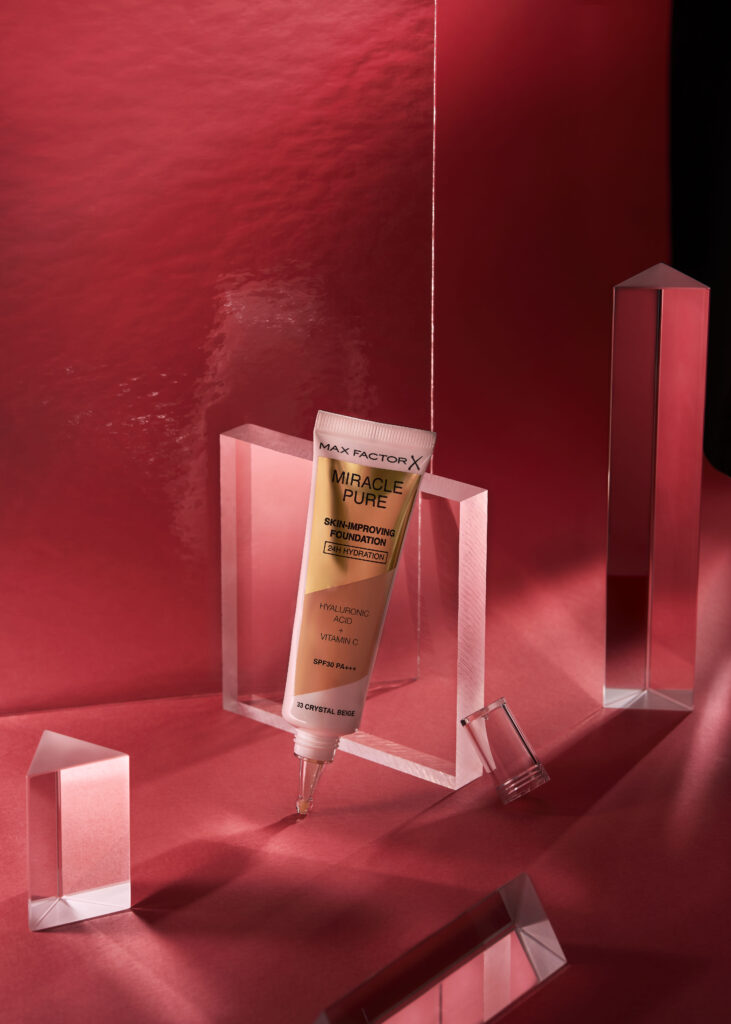 Beauty, Cosmetics and Commercial Still Life Shoot. All credits to Charlie Goodge