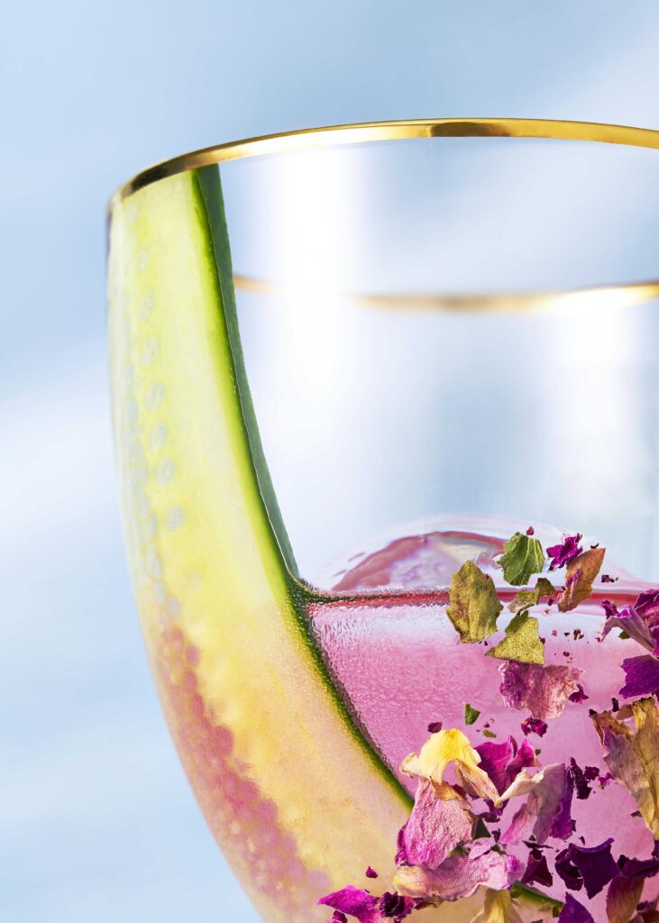 Captivating, Bold and unique Drinks and cocktails Imagery by London Based Photographer, Charlie Goodge. Credit to Charlie Goodge