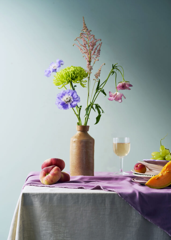 Vibrant Commercial interior photography. Tableware. Credit to Charlie Goodge Photography