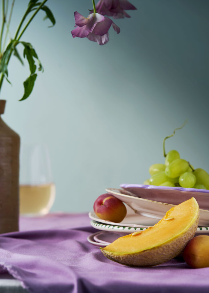 Vibrant Commercial interior photography. Tableware. Credit to Charlie Goodge Photography