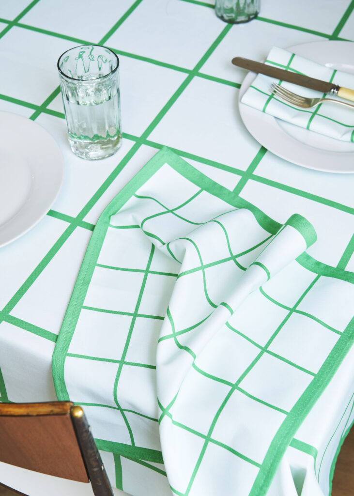 Vibrant Commercial interior photography. Tableware. Credit to Charlie Goodge Photography