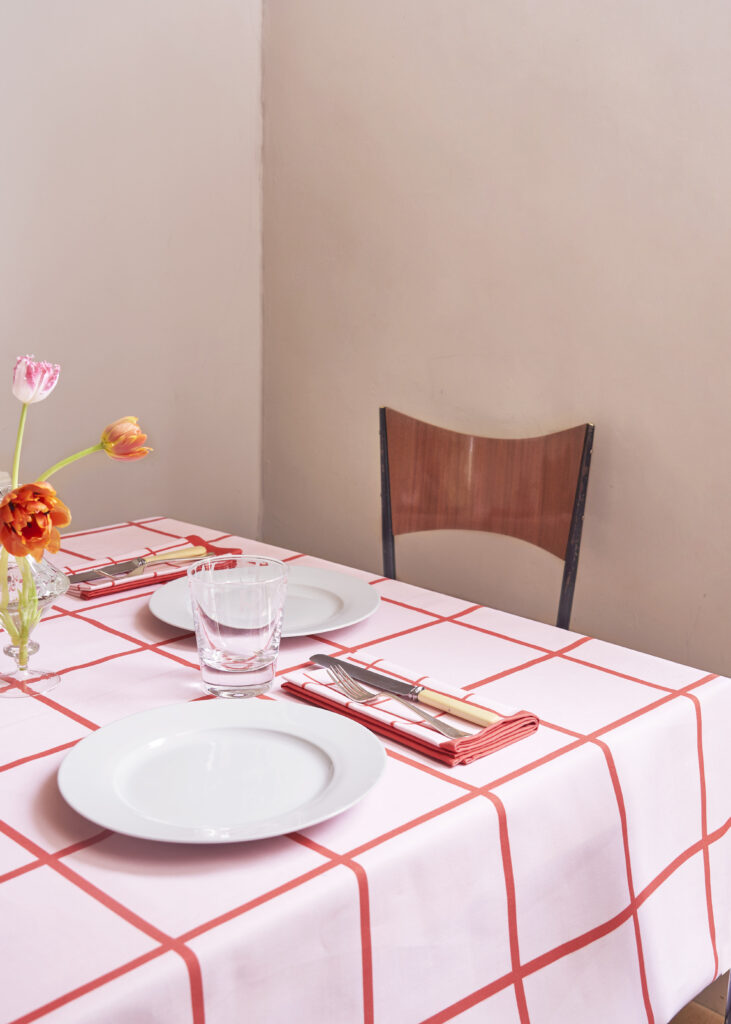 Vibrant Commercial interior photography. Tableware. Credit to Charlie Goodge Photography