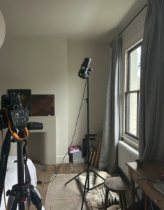 Location photography BTS, Charlie Goodge Photography