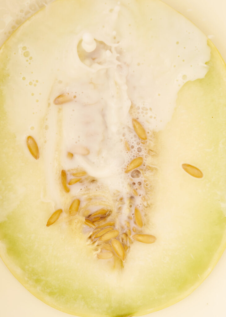 abstract fruit, abstract photography, creative photography, Charlie Goodge photography, Melon, liquid