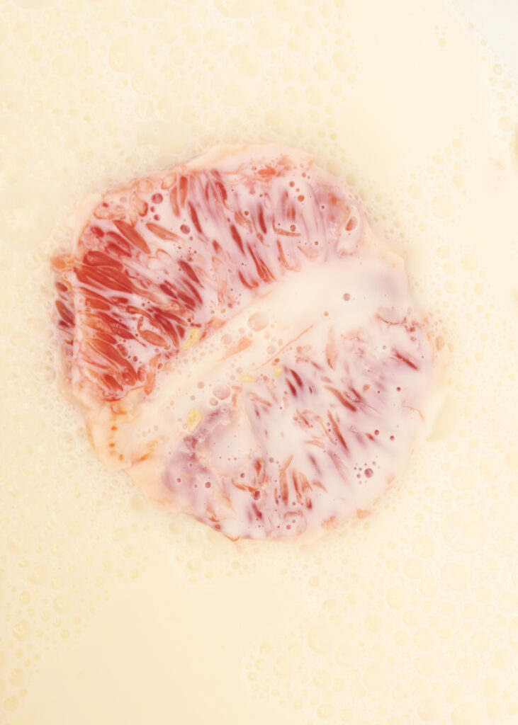 abstract fruit, abstract photography, creative photography, Charlie Goodge photography, tomato, liquid, grapefruit
