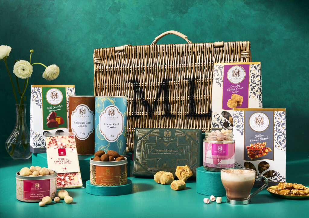 Hamper shoot, Luxurious, mubaraklondon, Creative, photography, Commission, London, gifting, Green